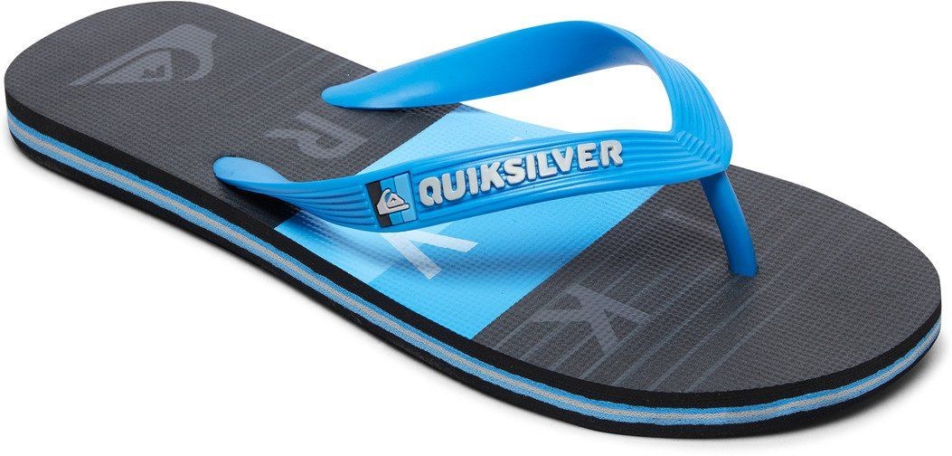 Quiksilver japonki ęce YOUH MOLOKAI WORD BLOCK Blue/Black/Blue XBKB