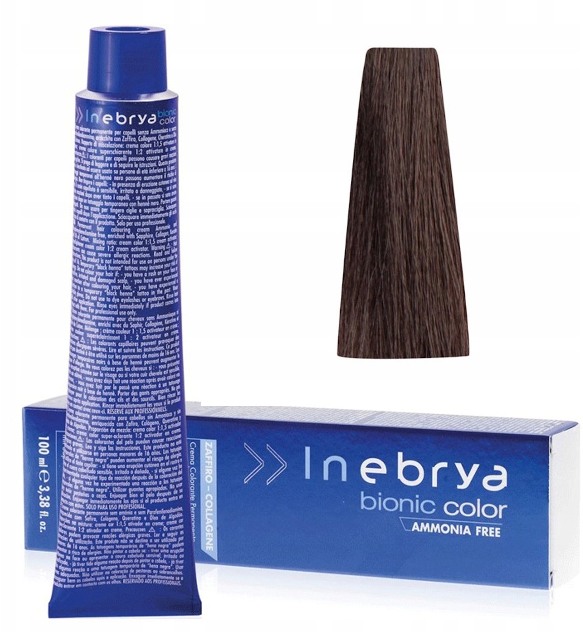 Inebrya Bionic Color farba 5.3 jasny złoty kasztan
