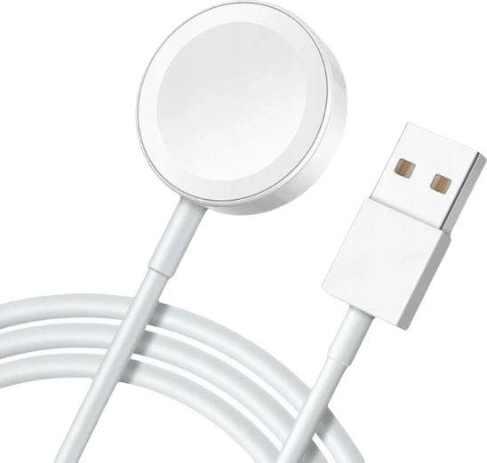 Apple nemo Kabel Magnetyczny Ładowarka WATCH USB 1m biała 5904161107514