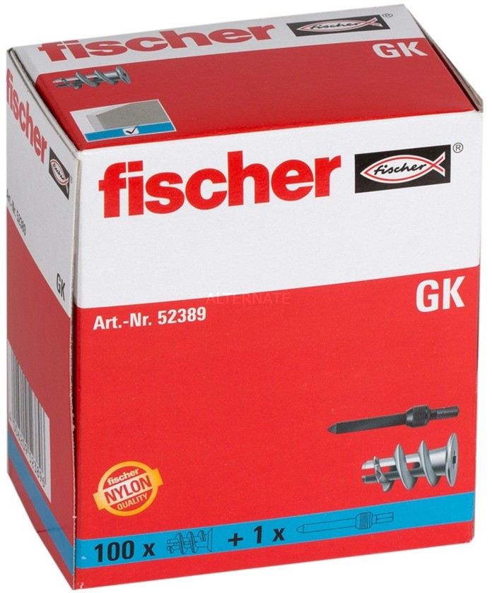 Fischer 052389 screw anchor / wall plug 2,2 cm 100 szt., Dowel