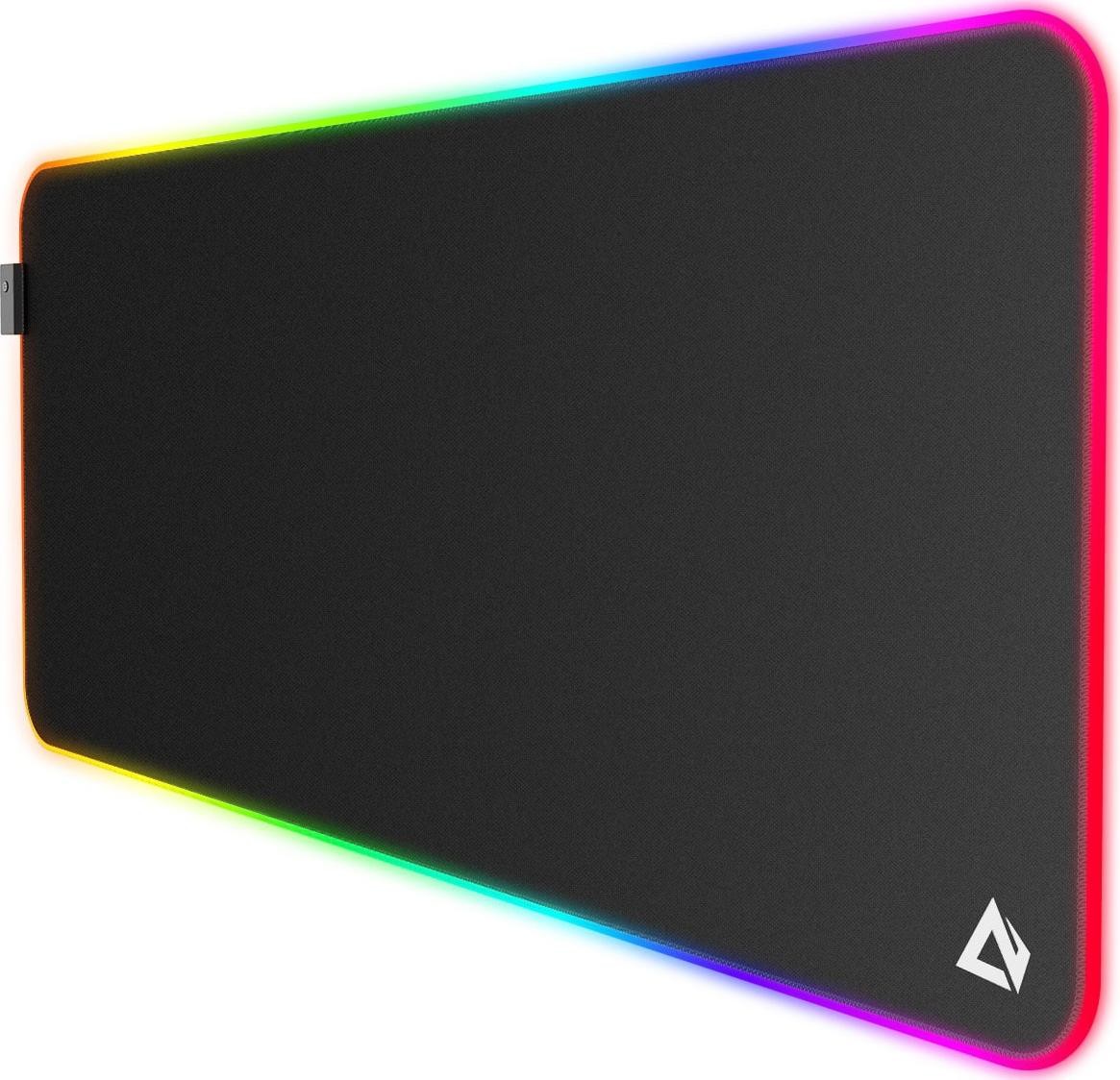 Aukey Podkładka  KM-P7 RGB XXL gamingowa podkładka pod mysz i klawiaturę | 900x400x4mm | wodoodporna | gumowany spód | aplikacja G-aim Control Center KM-P7 RGB