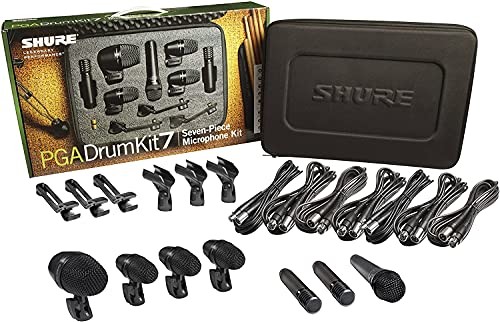 Shure PG ALTA 7-częściowy zestaw mikrofonów perkusyjnych (PGADRUMKIT7) PGADRUMKIT7