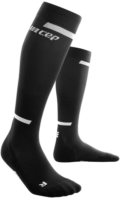 CEP The Run Tall Socks Men, czarny III | Calf 32-38cm 2022 Skarpetki kompresyjne WP305R2