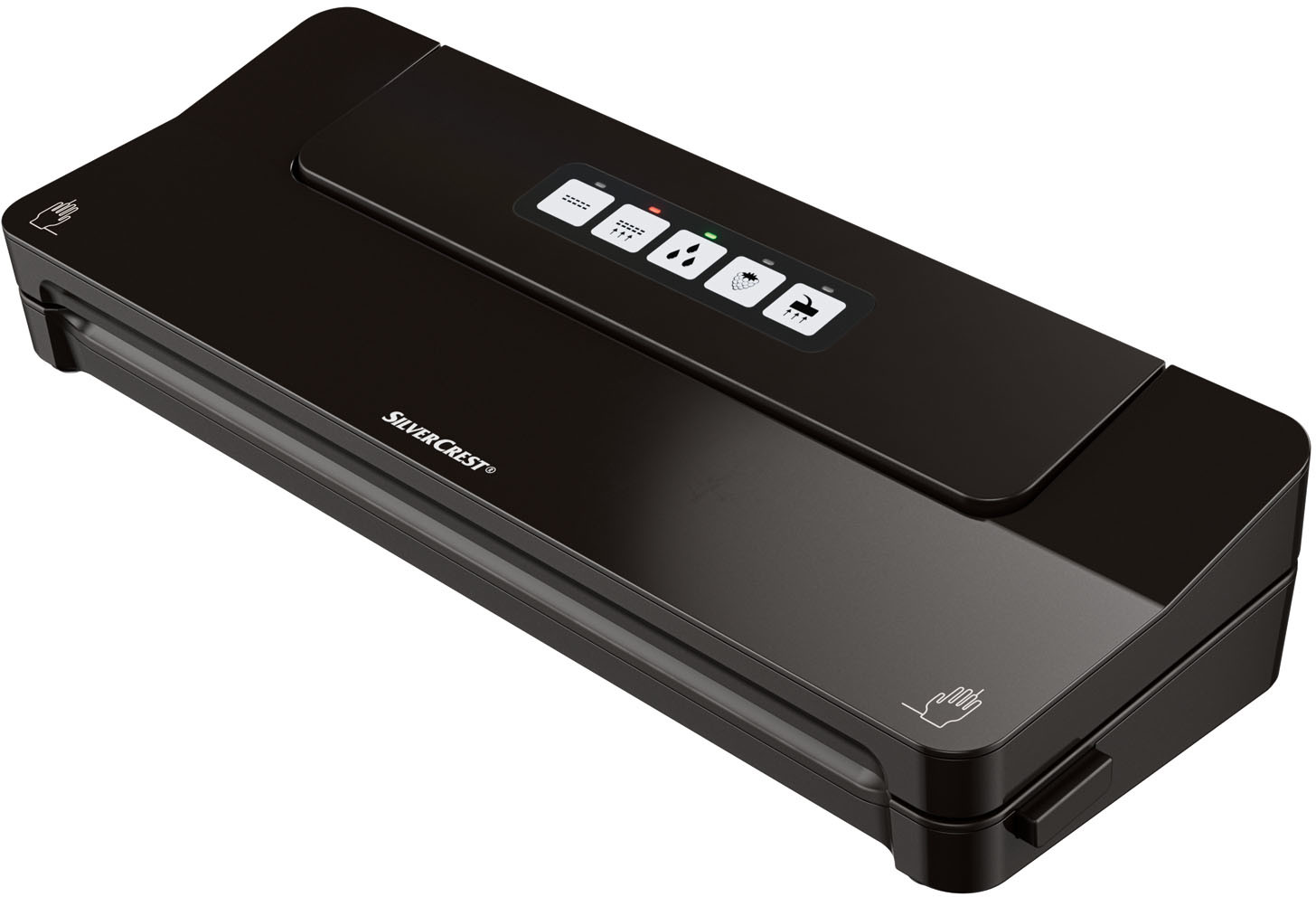 Silvercrest Kitchen Tools Silvercrest Kitchen Tools Pakowarka próżniowa SV 125 C3, 125 W  (Czarny) 4055334252409