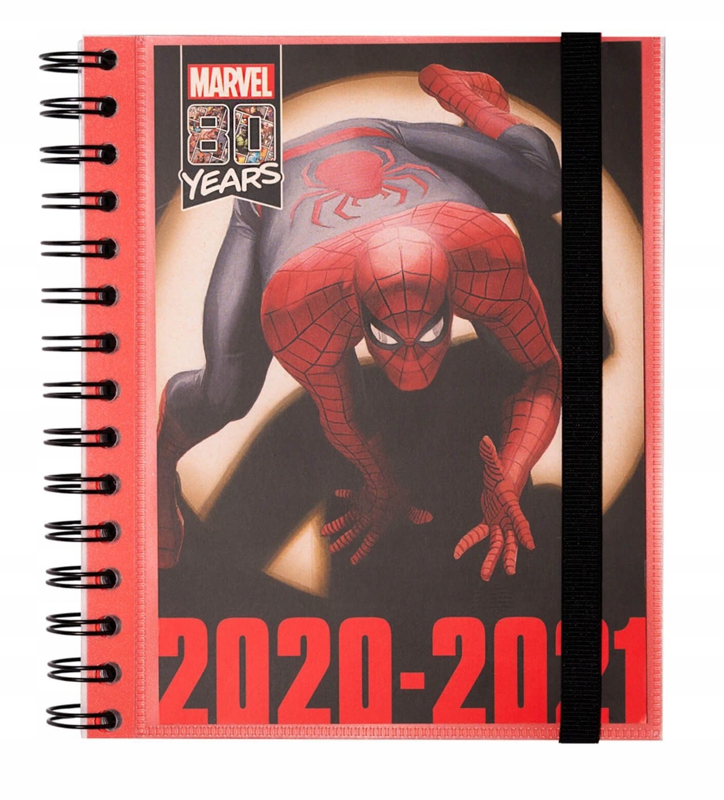 Marvel Spider-Man dziennik A5 kalendarz 2020-2021