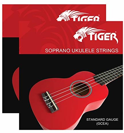 Tiger Tiger Music Struny sopranowe, 2 sztuki UAC14-2