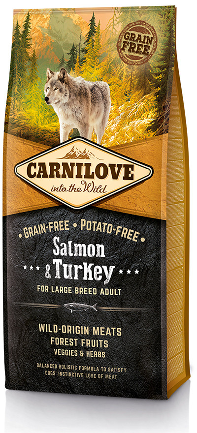 Brit Carnilove Salmon&Turkey Large Breed Adult 12 kg