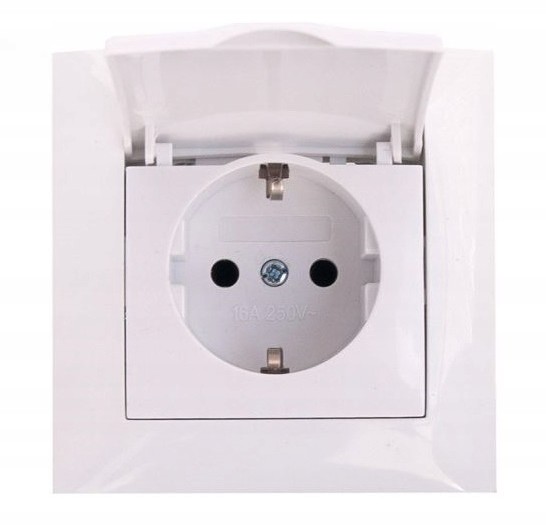 LEDart Wesa LC-18 pojedyncze z klapką shucko IP44