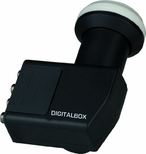 Digitalbox Blok Digital Box Quad-HQ Low noice (0,1dB, Full-HD, HDTV, SDTV, 3d, 80 ma) Czarny 4260066673099