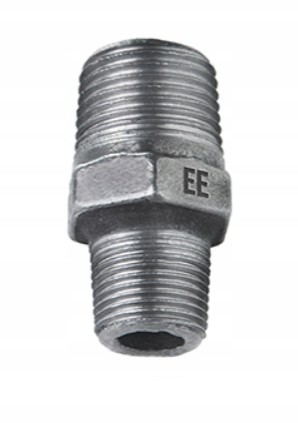 Zawiercie Złączka Nypel Ocynkowany 1 1/2'' x 1 1/4''