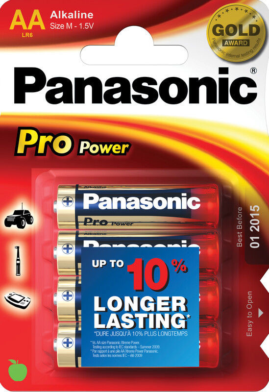 Panasonic Panasonic Power Max 3 Baterie alkaliczne Baterie AA / 4 sztuki 2020 Akumulatory i baterie 320250