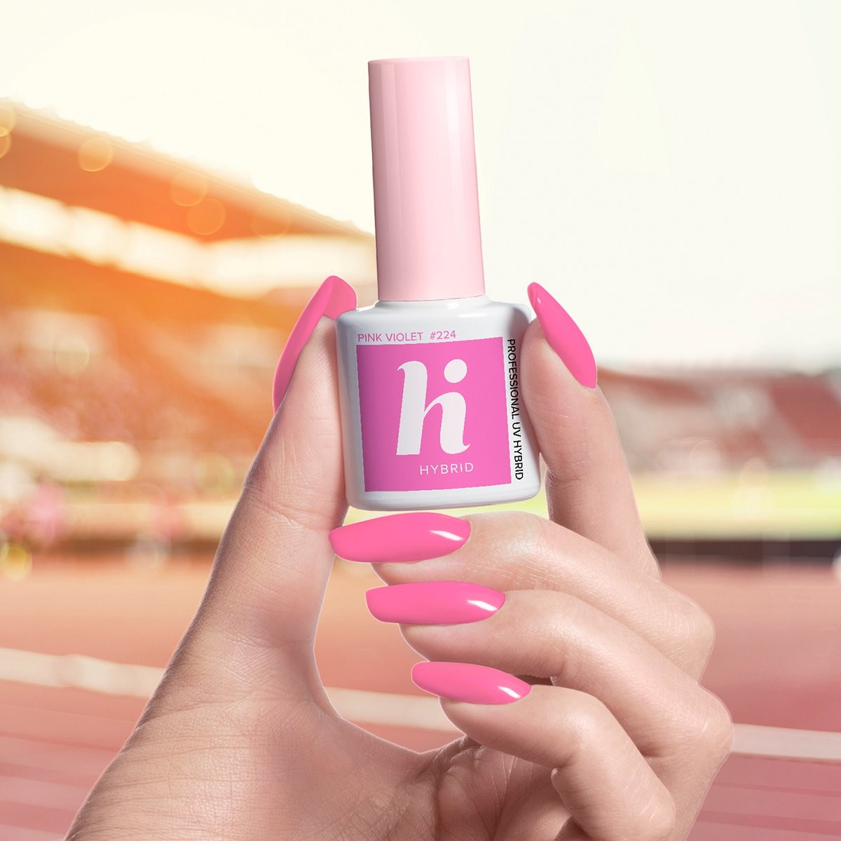Hi Hybrid Lakier hybrydowy 5ml 224 Pink Violet Hi Hybrid