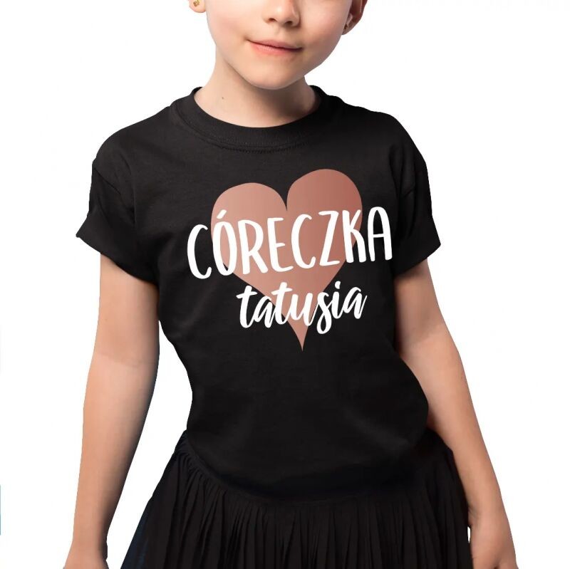 Koszulkowy Córeczka tatusia v2 - koszulka dziecięca z nadrukiem 13814