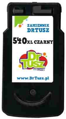 DrTusz Tusz Zamiennik PG-540 XL do Canon 5222B005) Czarny)
