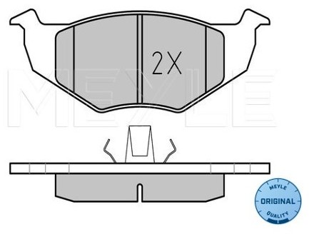 Wulf Gaertner Autoparts Zestaw klocków hamulcowych, hamulce tarczowe Wulf Gaertner Autoparts 025 218 6615