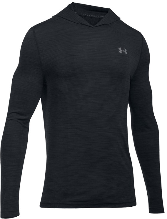 Under Armour Koszulka termoaktywna Under Armour Threadborne Seamless Hood - Black D/R (1298912-001)