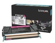 Lexmark Kaseta z tonerem Lexmark do X 746/748 | zwrotny | 7 000 str | magenta X746A1MG