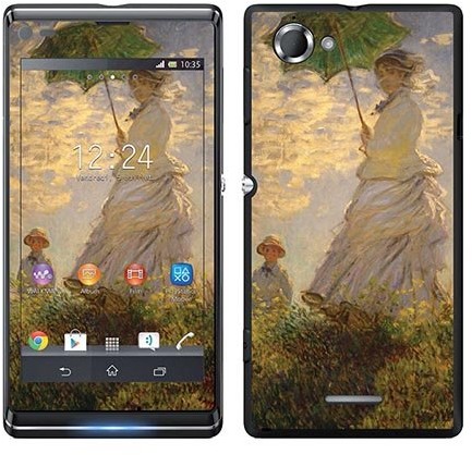 Sony Royal Sticker Royal tatuaż ścienny RS. 36358 samoprzylepny do Xperia L z motywem promenady RS.36358