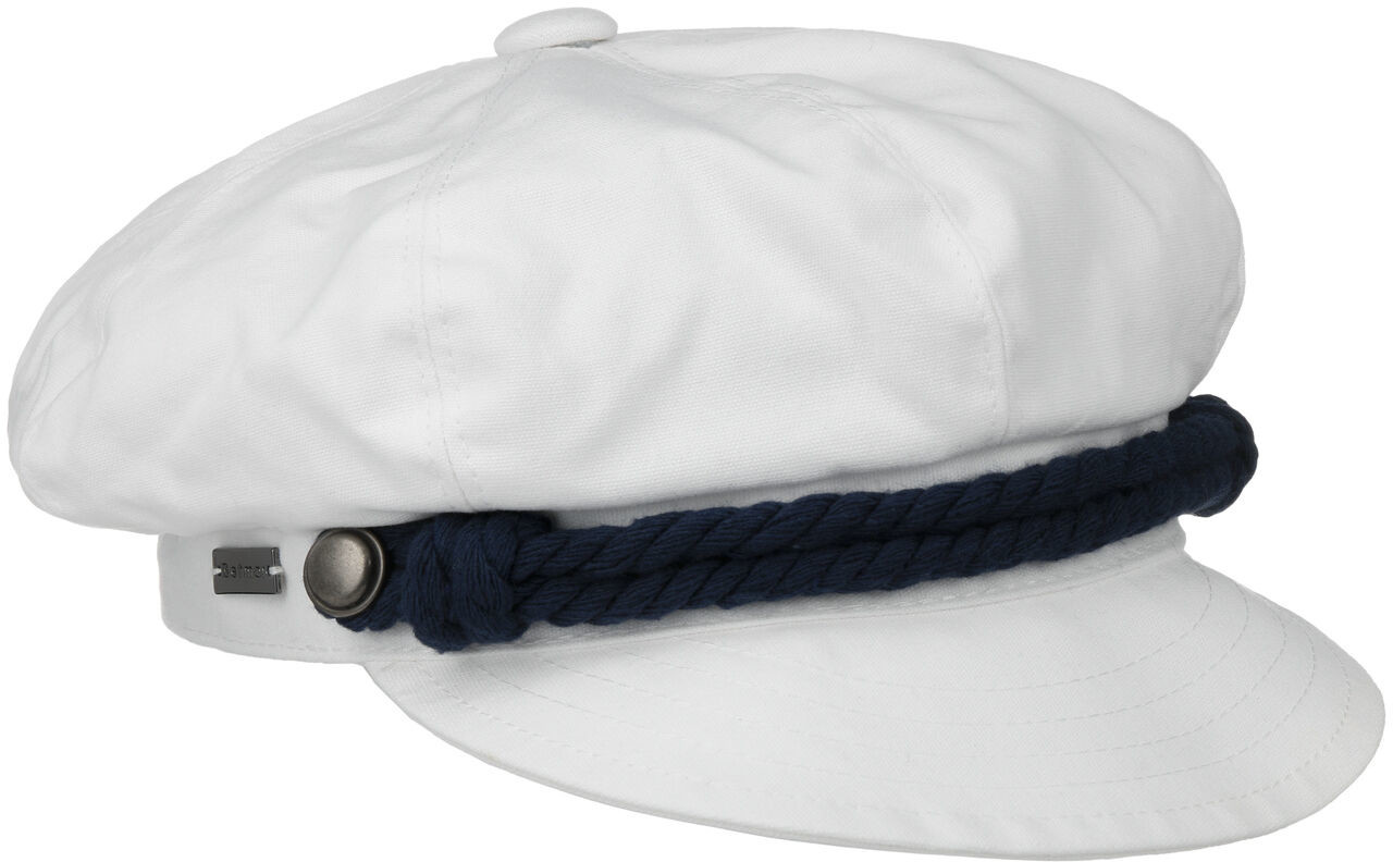Czapka Żeglarska Damski by Betmar, biały, One Size