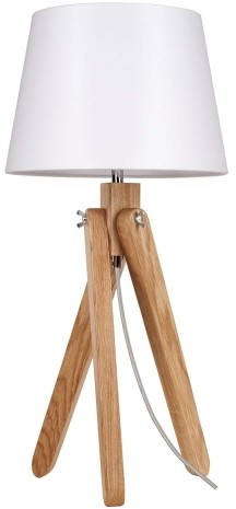 Spotlight RUNE Nocna Spot-Light 6311074 Drewno Dębowe/Tkanina