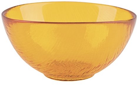 Excelsa Scratch miska, szkło, żółty, 13 x 13 x 5 cm 49123