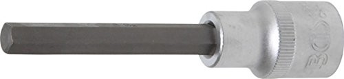 BGS wkładka bit 12,5 (1/2), 6-kątna we wnętrzach, długość 100 MM, 8 MM, 4263