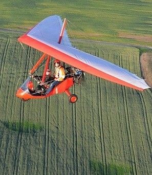 Lot motolotnią  Ostrów Wielkopolski P0007583