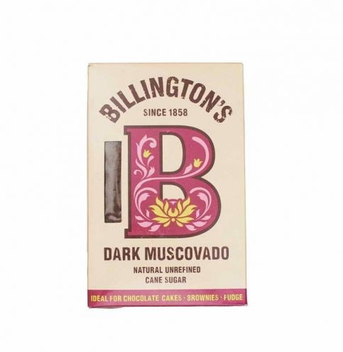 Billington Cukier trzcinowy Muscovado ciemny 500 g Billington`s Helios