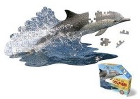 DELFIN MADD CAPP Puzzle I AM LIL' - DOLPHIN - plakat - MADD CAPP 5124006