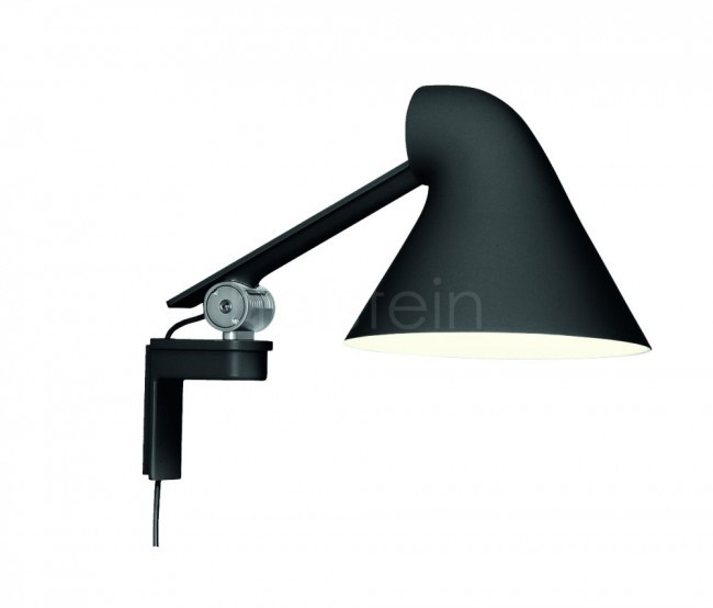 Louis Poulsen Louis Poulsen NJP Lampa ścienna LED Czarny 1-punktowy Nowoczesny Obszar wewnętrzny NJP Czas dostawy od 10-14 dni roboczych 5743163186