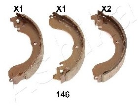 ASHIKA Zestaw szczęk hamulcowych 55-01-146