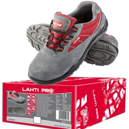 LAHTI PRO Buty robocze zamszowe z podnoskiem Oxford S1P SRC roz 47 L3042447 LPL3042447