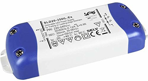 LEDart Self Electronics Self Electronics SLD40-800IL-ES LED prąd stały 40 W 800 mA 25-50 V/DC możliwość ściemniania, montaż au SLD40-800IL-ES