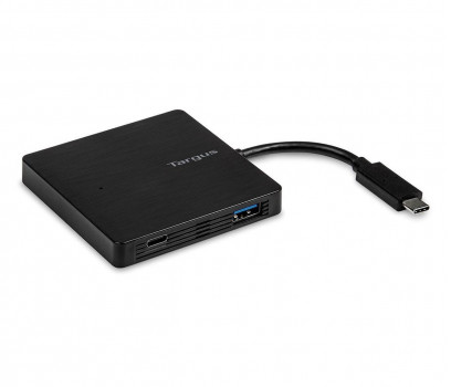 Targus USB-C Hub to 3 X USB-A and 1 X USB-C battery Charge Black Retail ACH924EU