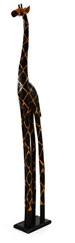 Nexos Żyrafa dekoracyjna z Indonezji 150 cm  ciemny 18-006A