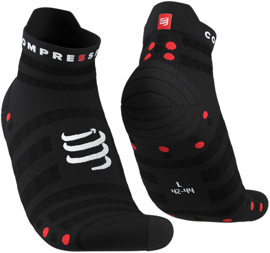 Compressport Skarpetki do biegania ProRacing Socks V4 ULTRALIGHT RUN LOW czarne