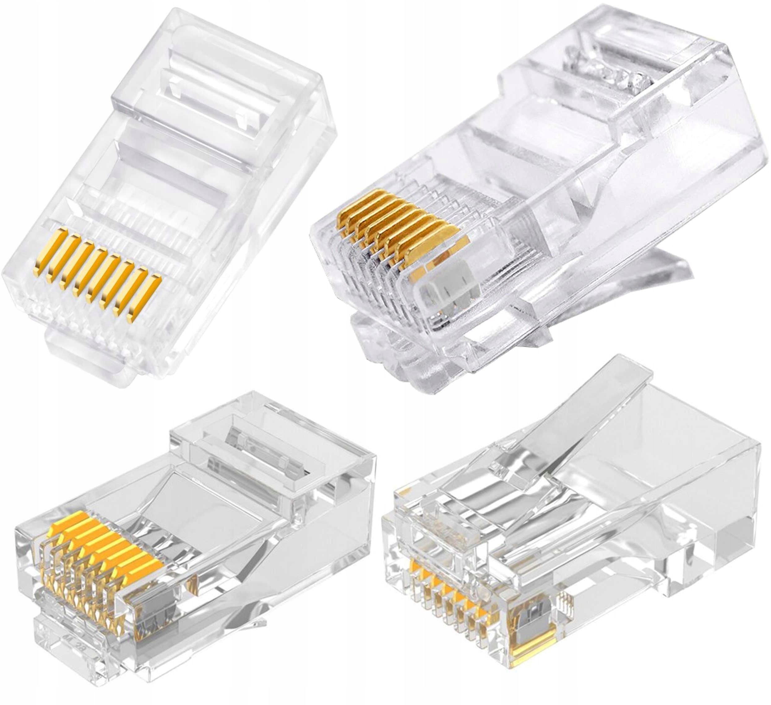 Wtyczka internetowa RJ45 Linka 10X