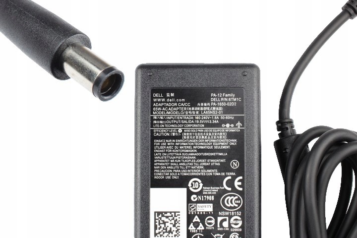 Dell Zasilacz do Inspiron 15 17 14 13 15R 17R Oryg