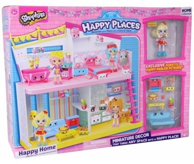 Shopkins HAPPY PLACES Zestaw Happy Home z akcesoriami Moose Formatex