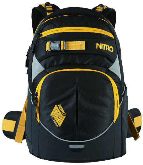 Nitro Daypack Superhero Plecak szkolny 44 cm golden black 1161878052-1982
