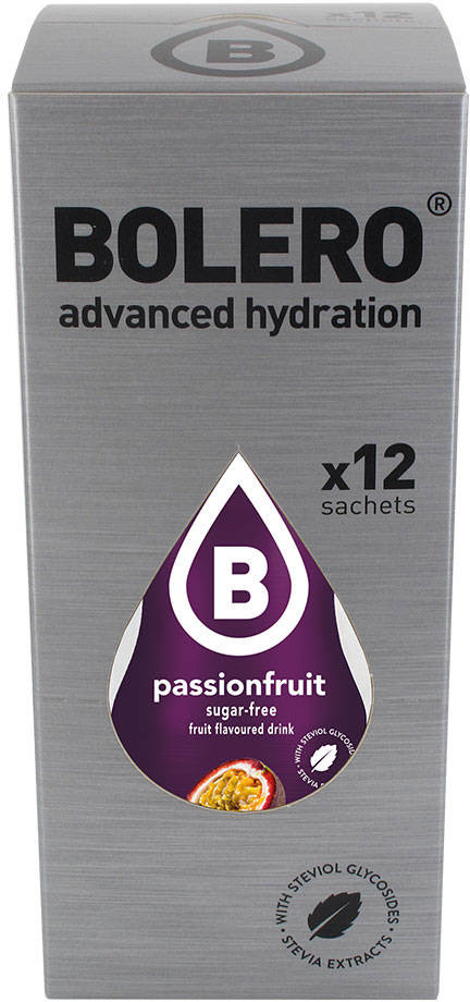 Bolero Bolero Passionfruit ze stewią 9g BOX 12szt.