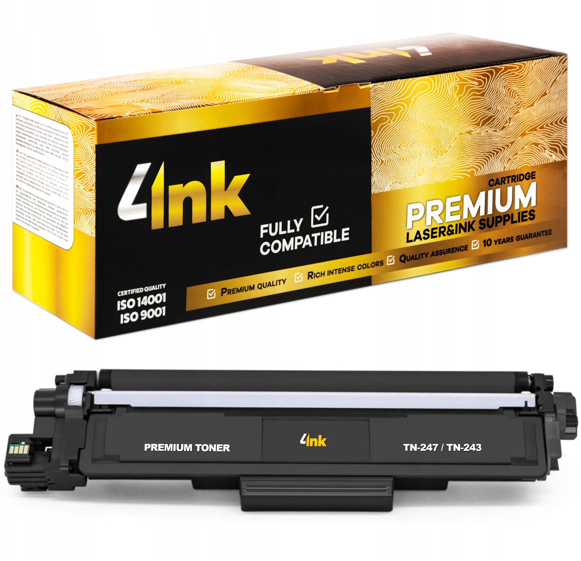 Toner 4INK | Brother | TN-247 | Black | Premium