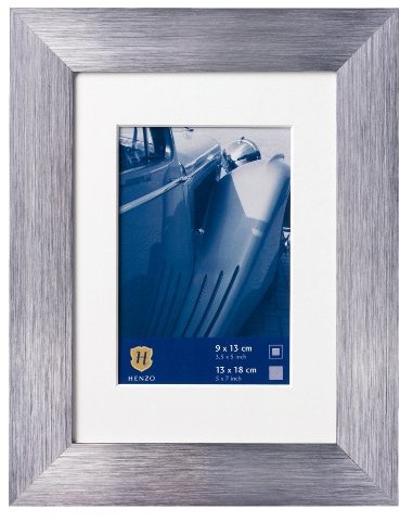 Henzo 8062818 ramka Luzern ramka na zdjęcia, metal, ciemnoszary, 40 x 60 x 1.55 cm 8062818