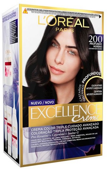 Loreal L'Oreal Expert Professionnel Trwała Koloryzacja Brunette L'Oreal Expert Professionnel - 200 - true darkest brown