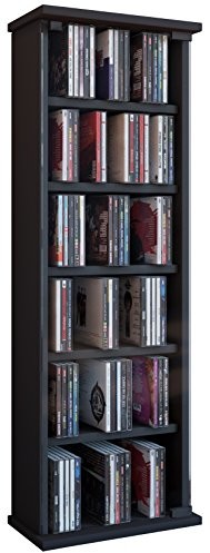 VCM regał ścienny, struktura drewna-imitacja/szkło bezpieczne ESG, buk, 18 x 31 x 91,5 cm 912021