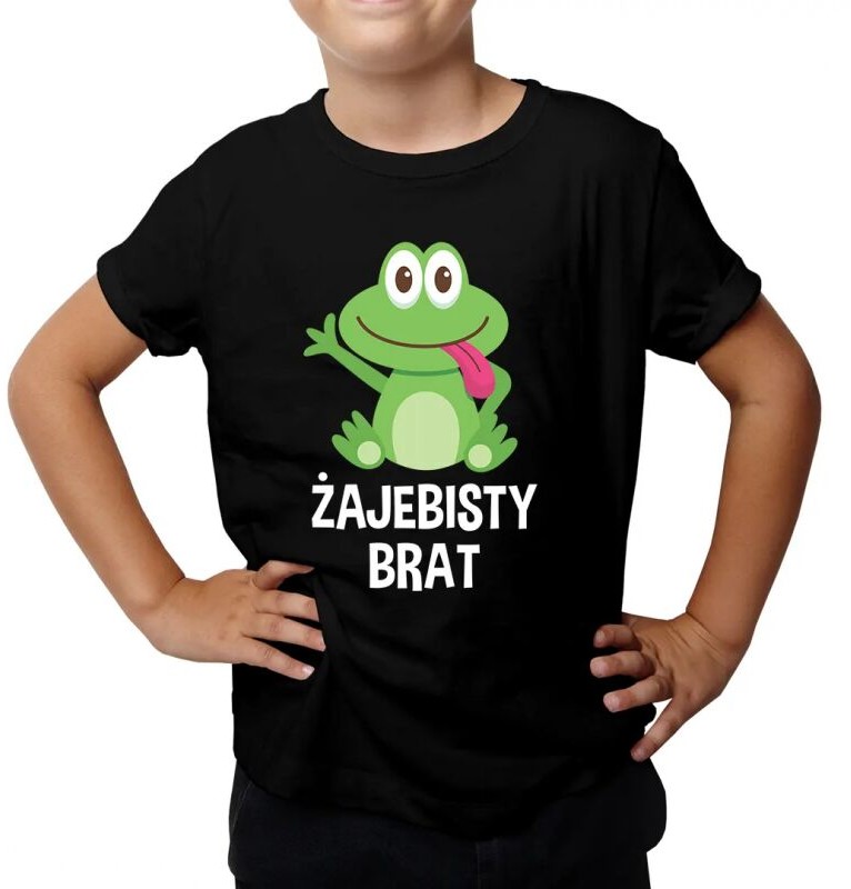 Koszulkowy Żajebisty Brat - koszulka dziecięca z nadrukiem 14049