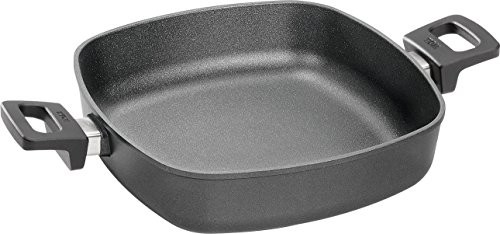 Woll WOLL Nowo Titanium naczynie do pieczenia z odlewu z 2 bocznymi uchwytami, w różnych wariantach, 28 cm 628-2N