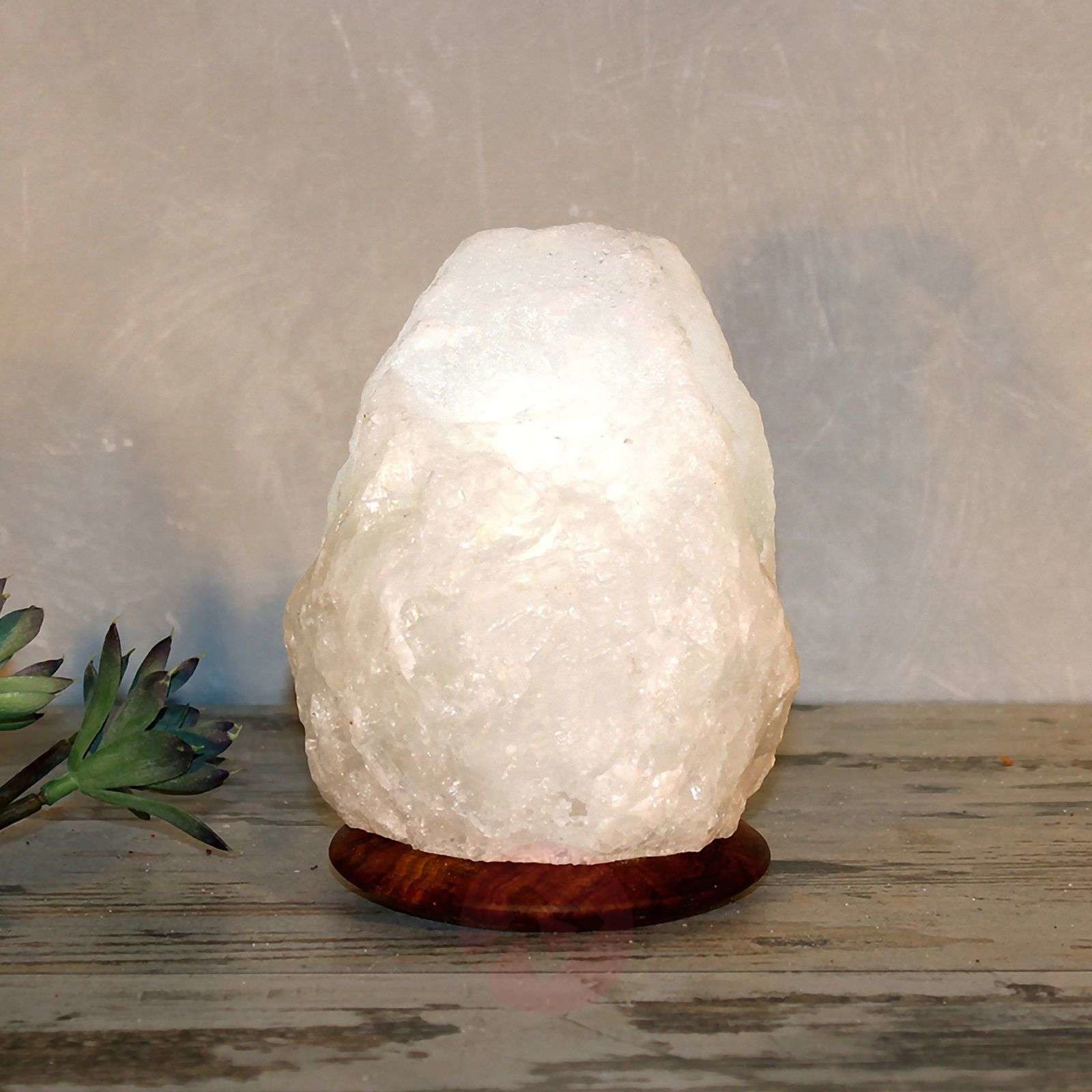 Wagner Life Lampa z kryształu soli Rock White Line, 2-3 kg