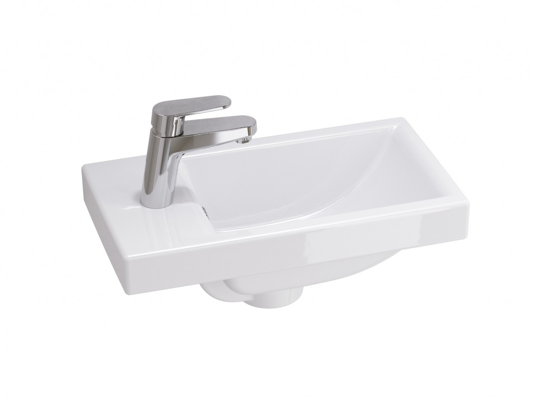 Cersanit Como Umywalka meblowa 40x22 cm biała K32001BOX