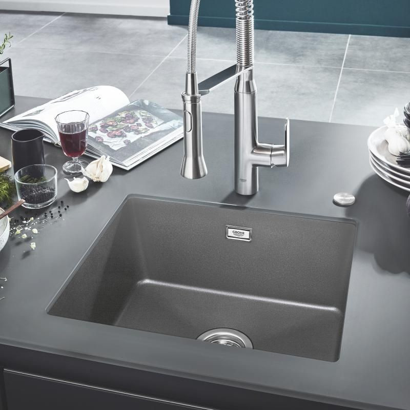 Grohe K700 45,7x53,3 cm szary granit 31654AT0